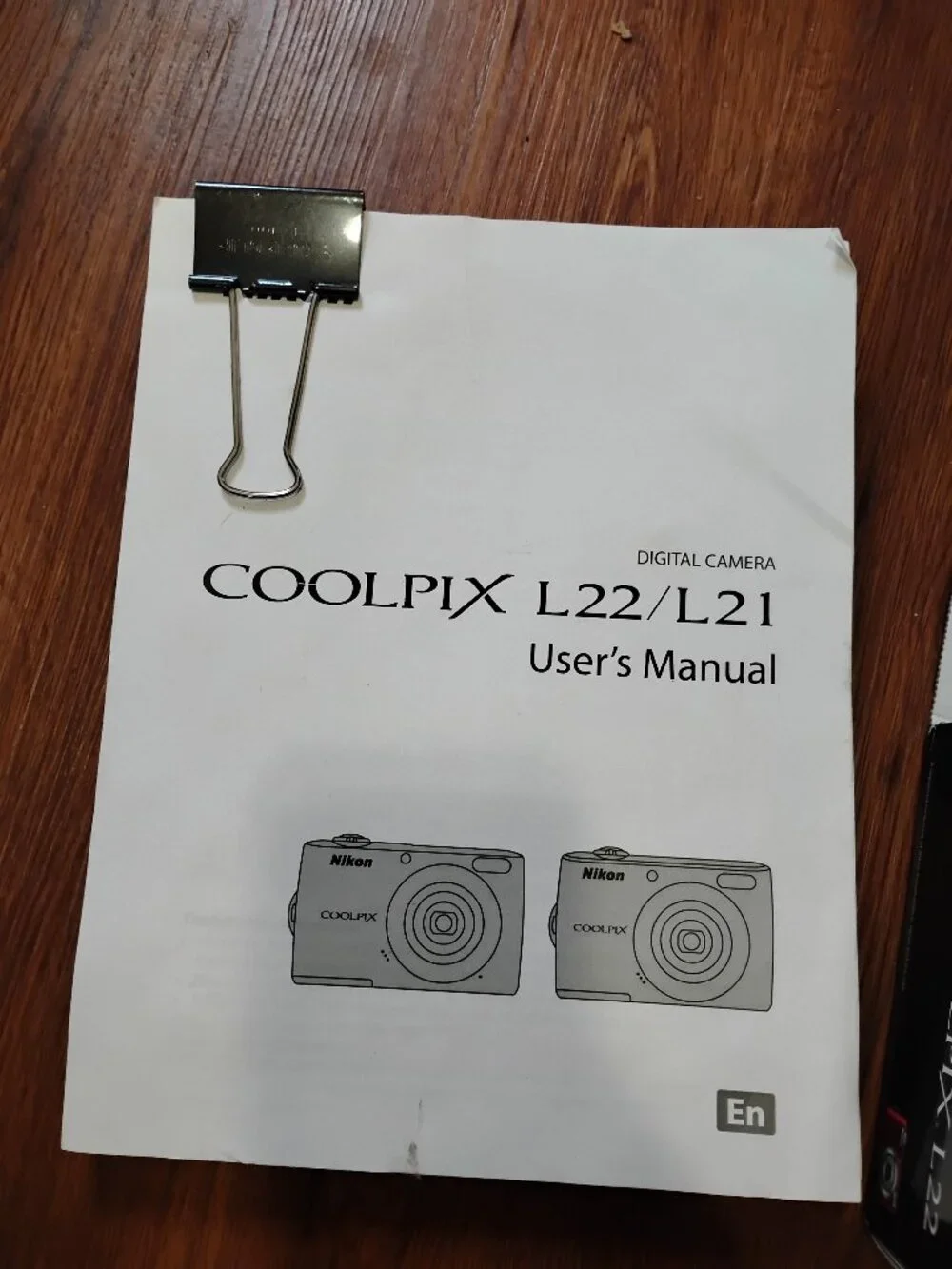 Nikon Coolpix L22 Digital Camera Red